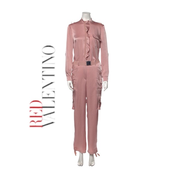 Brace industri Etablere RED Valentino | Pants & Jumpsuits | Nwt Red Valentino Jumpsuit In Rose |  Poshmark